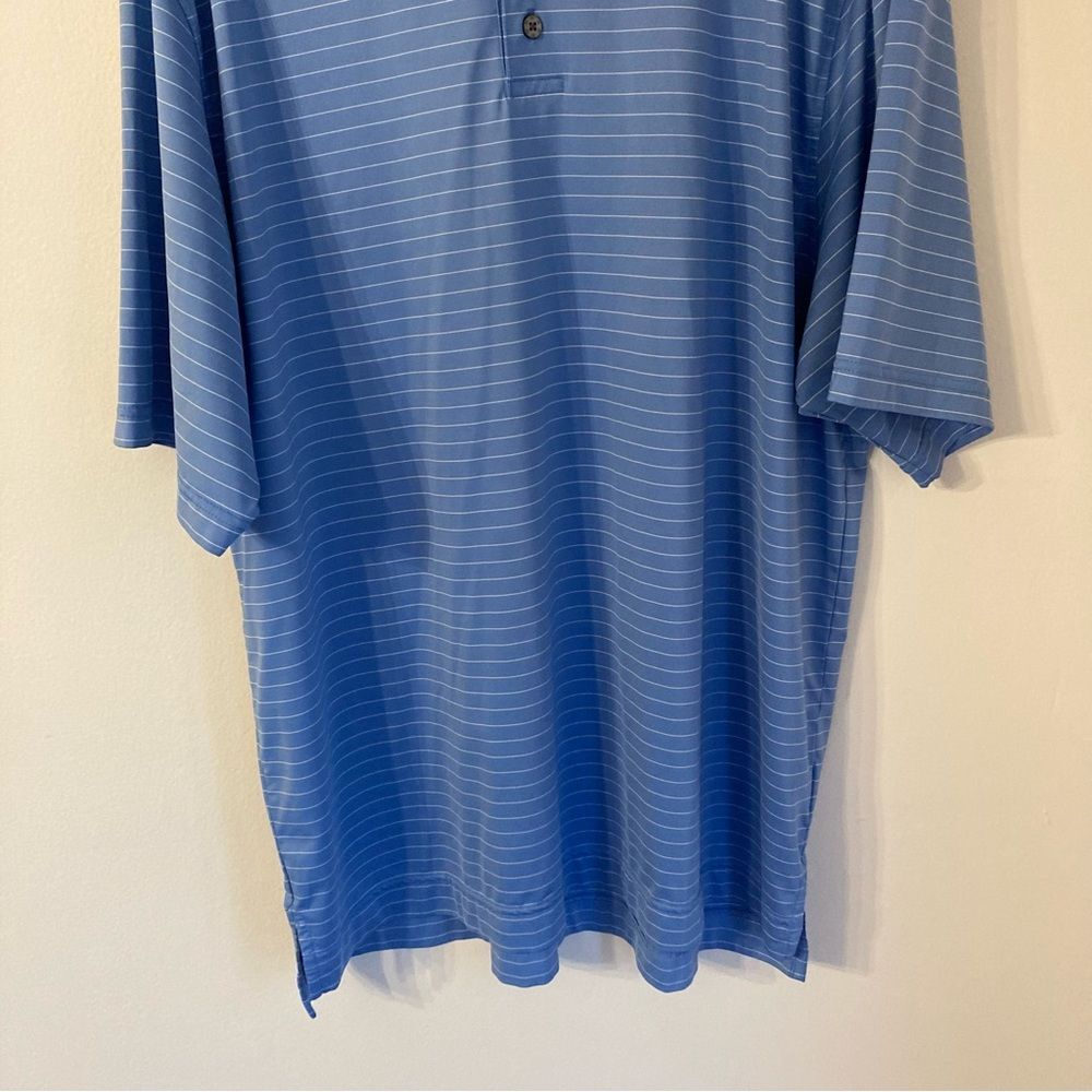 FootJoy Men’s blue striped golf polo size XL. - Picture 3 of 9
